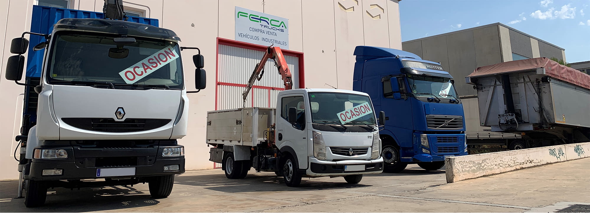 Fachada empresa Ferca Trucks