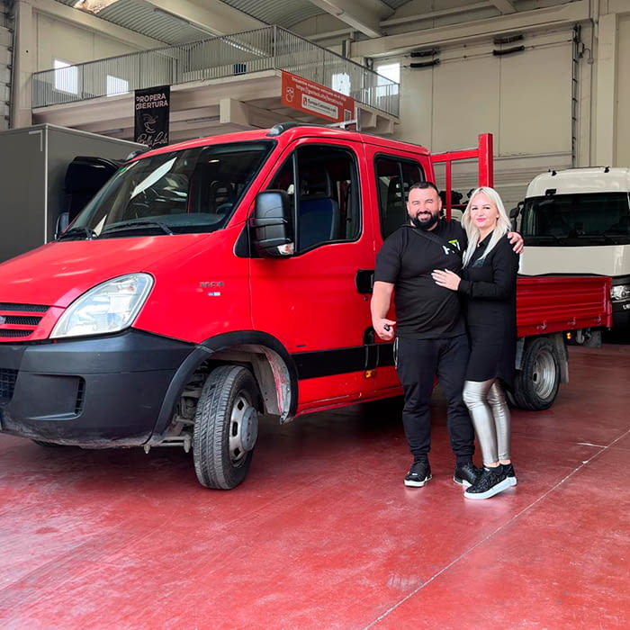 Entrega furgoneta Iveco