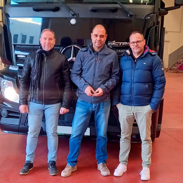 Entrega Mercedes Actros