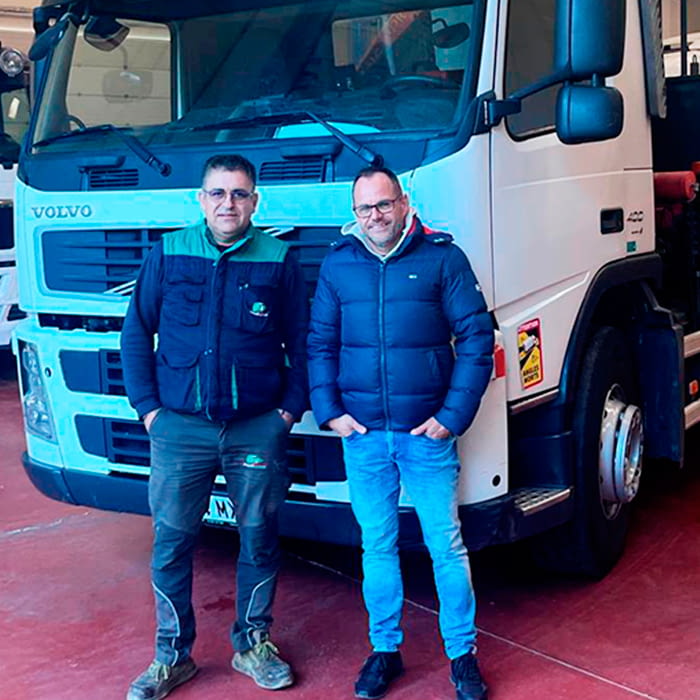 Entrega Volvo grúa