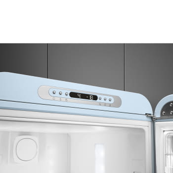 Frigorífico Combi Azul Celeste Smeg FAB32RPB5 | No Frost | Retro Años 50 | Bisagra Derecha | Clase D | Envío Gratis - 3