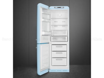Frigorífico Combi Azul celeste Smeg FAB32LPB5 | No Frost | Retro Años 50 | Bisagra Izquierda | Clase D | Envío Gratis - 2