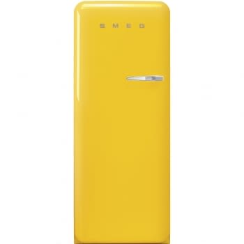 Frigorífico-Congelador Retro Amarillo Smeg FAB28LYW5 | 153x60x72,8cm | 1 Puerta | Apertura Izquierda | A+++ | Envío + Instalación + Retirada Gratis