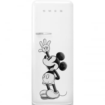 Frigorífico-Congelador Mickey Mouse Smeg FAB28RDMM5 | Retro Años 50 | Bisagra Derecha | Clase D | Envío Gratis