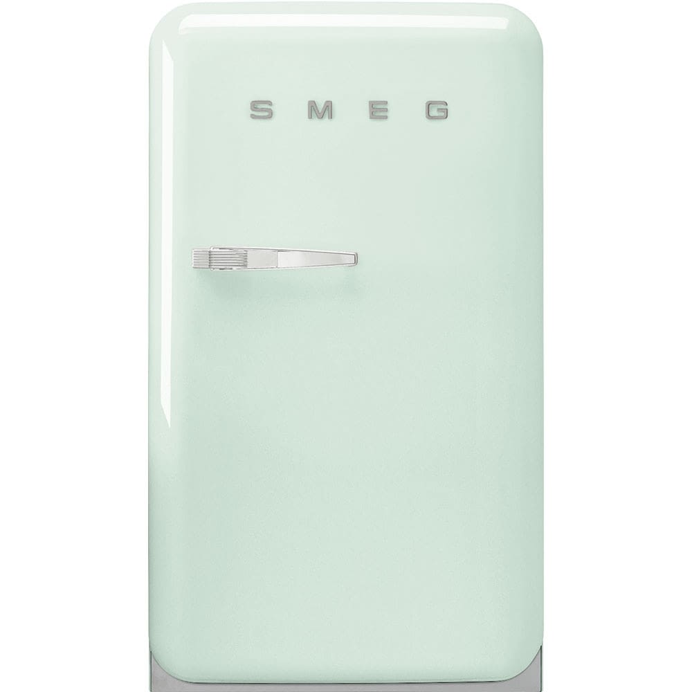 ✓ Smeg FAB10HRPG5 Frigorífico Homebar Mini 55 cm en color Verde Agua  MonoPuerta con Apertura a la Derecha y A++