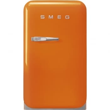 Frigorífico Minibar Naranja Smeg FAB5ROR5 | Retro Años 50 | Bisagra Derecha | Clase D