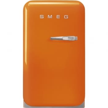 Frigorífico Minibar Naranja Smeg FAB5LOR5 | Retro Años 50 | Bisagra Izquierda | Clase D