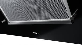 Campana decorativa vertical Teka DVT 98660 TBS (112930043) en Cristal Negro, de 90cm a 698 m³/h | Sistema aspiración "Contour"  | Clase A+ - 11