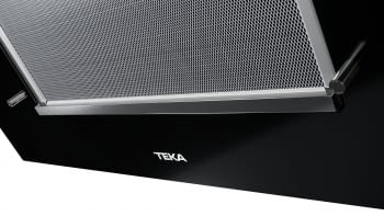 Campana decorativa vertical Teka DVT 78660 TBS (112930041) en Cristal Negro, de 70cm a 584 m³/h | Sistema aspiración "Contour"  | Clase A+ - 12