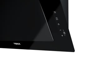 Campana decorativa vertical Teka DVT 68660 TBS (112930039) en Cristal Negro, de 60cm a 698 m³/h | Sistema aspiración Dual y Perimetral "Contour"  | Clase A+ - 11