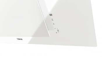 Campana decorativa vertical Teka DVT 98660 TBS (112930044) en Cristal Blanco, de 90cm a 698 m³/h | Sistema aspiración "Contour"  | Clase A+ - 11