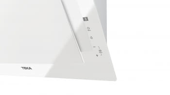 Campana decorativa vertical Teka DVT 68660 TBS (112930040) en Cristal Blanco, de 60cm a 698 m³/h | Función FreshAir | Sistema aspiración "Contour"  | Clase A+ - 10