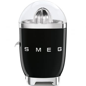 Exprimidor Smeg CJF01BLEU en color Negro de 70 W | Sistema de presión manual
