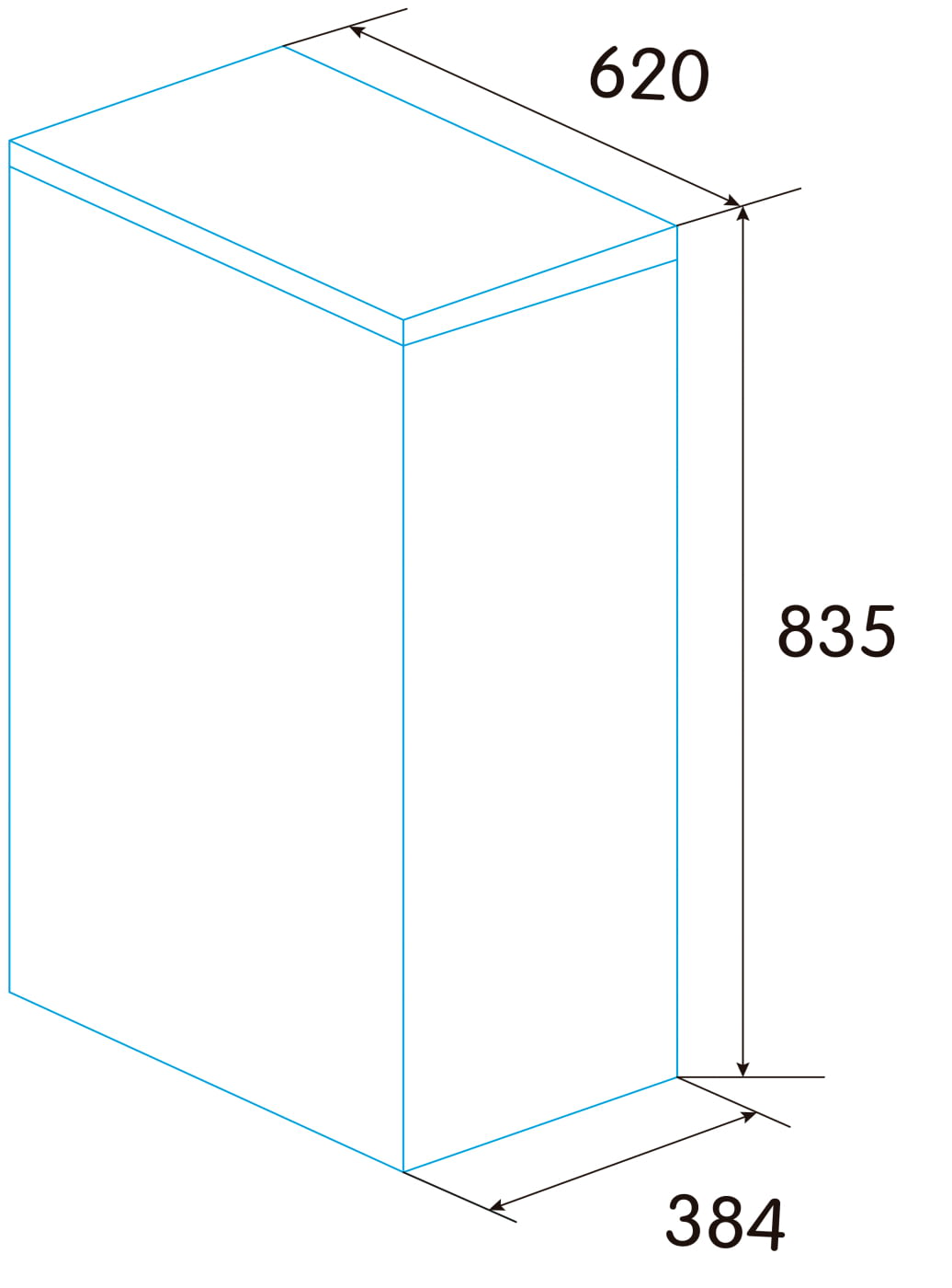 ✓ Arcón Congelador Edesa EZH-2014 Blanco de 86 x 89 x 69 cm con 209 L