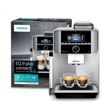 Cafetera superautomática Expresso Siemens TI9553X1RW | Acero inoxidable | EQ.9 plus connect s500 | Tecnología iAroma - 7