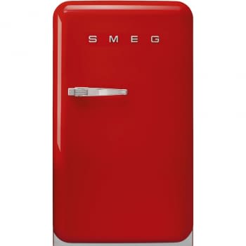 Frigorífico + Congelador Mini Rojo Smeg FAB10RRD6 | Retro Años 50 | Bisagra Derecha | Clase D
