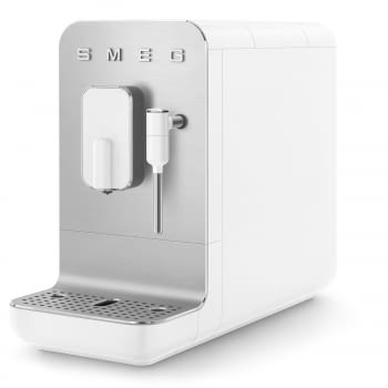 Cafetera Smeg Blanca BCC02WHMEU 50'Style con Vaporizador y Molinillo Integrado | 8 funciones y función vapor | Sistema Anti-Goteo | 100% Automática - 3