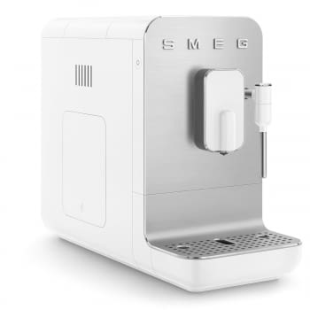 Cafetera Smeg Blanca BCC02WHMEU 50'Style con Vaporizador y Molinillo Integrado | 8 funciones y función vapor | Sistema Anti-Goteo | 100% Automática - 10