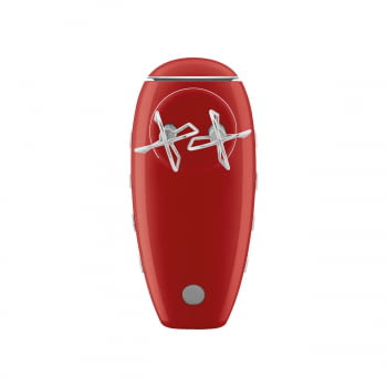Batidora de Mano Smeg HMF01RDEU Roja | Amasadora de Varillas | 9 niveles de Velocidad | 50' Style - 7