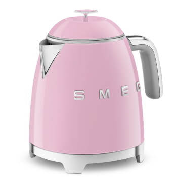 Hervidor Smeg KLF05PKEU en Rosa| de 0.8 Litros | 3 tazas | Potencia de 1400W
