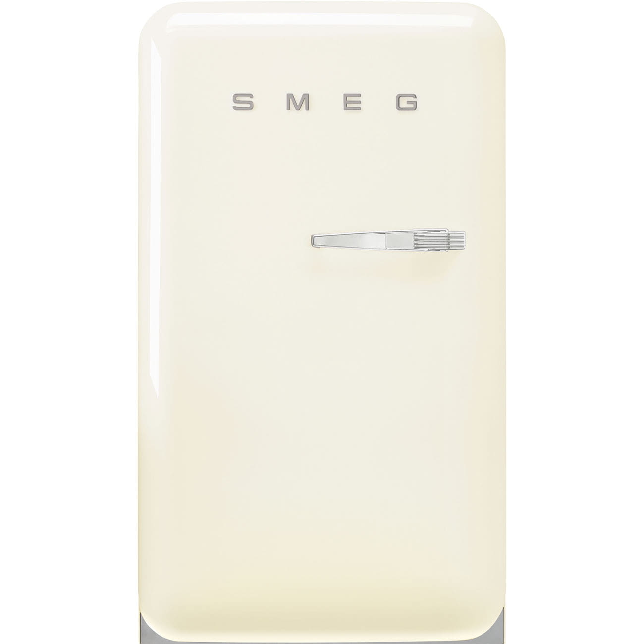 Frigorífico + Congelador Mini Crema Smeg FAB10LCR5 |Retro Años 50 | Bisagra Izquierda | Clase E