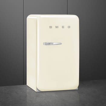 Frigorífico + Congelador Mini Crema Smeg FAB10RCR5 | Retro Años 50 | Bisagra Derecha | Clase E - 5