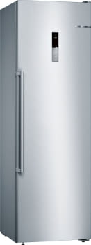 Congelador Vertical Bosch GSN36BIEP Inox antihuellas | 1 puerta | 186 x 60 cm | Serie 6 | 242 Litros | Display en puerta | No Frost | Clase E
