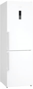 Frigorífico Combi Siemens KG36N7WCT Blanco de 186 x 60 cm | iQ300 | No Frost | HyperFresh | sistema multiAirflow | Clase C
