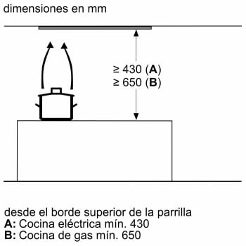 Campana Decorativa Integrada Siemens LJ97BAM60 Cristal Negro | 90 cm | 749 m3/h | Clase B - 12