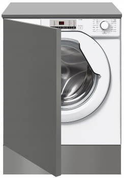 Lavadora Integrable Teka LI5 1080 EUI | 8kg | 1000rpm | 15 programas de lavado | Blanca | Clase D