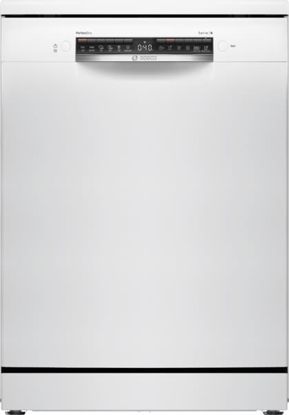 Lavavajillas Bosch SMS6TCW00E Blanco | 60cm | 14 Servicios | Home Connect | 3ª bandeja | Zeolitas | Clase A