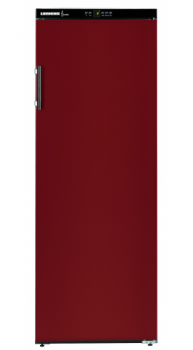 Vinoteca Liebherr WKr-4211-22 (1 temperatura) | Frío ventilado / 1 zona temp. | 165 X 60 X 73,9 cms. | 383 L | Puerta Rojo Burdeos | Clase F - 2