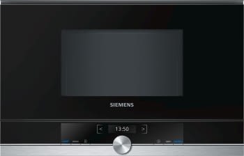 Siemens BF634RGS1 Microondas Cristal Negro | Apertura Derecha | 21L | Promocionado