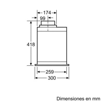 Grupo Filtrante Bosch DHL885C Inoxidable de 86 cm a 730 m³/h | Clase C | Serie 6 - 5