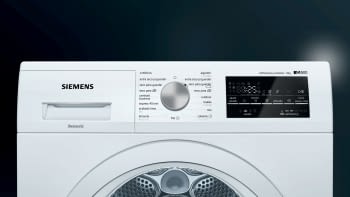 Secadora Siemens WT47G439ES Blanca de 8 Kg con Bomba de Calor | Condensador autolimpiante | Clase A++ | iQ500 - 3