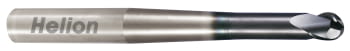 Ball nose end mill taper neck z2 30º
