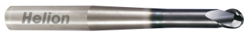 Ball nose end mill taper neck Z2 30°