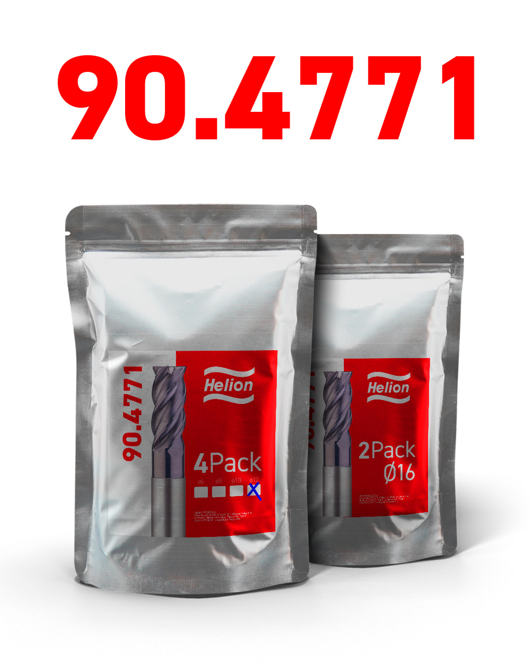 Pack 90.4771 SC End mill Z:4 UniCut