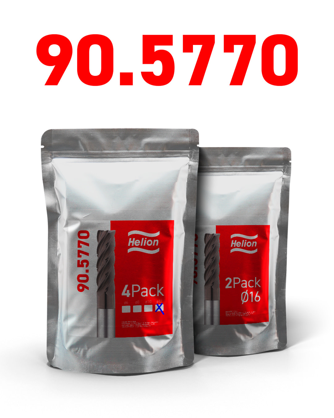 Pack 90.5770 SC End mill Z:5 TroCut