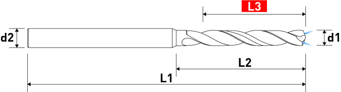 Broca Metal Duro Ref. Int. 5xD Racer