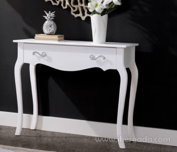 Consola 1 Cajón Blanca  (94x32x78)