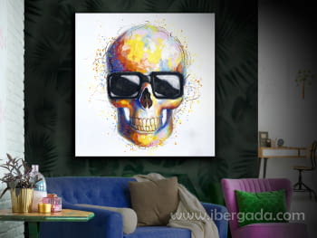 Acrilico Catrina (100x100)