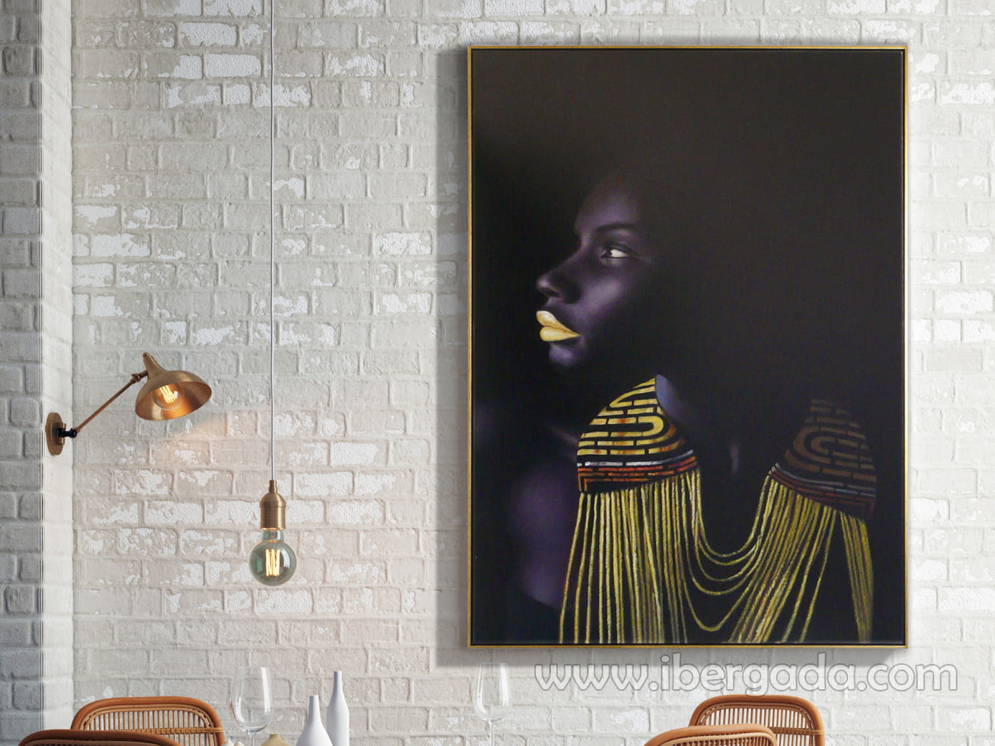 Lienzo Impreso Himba (110x150)-1