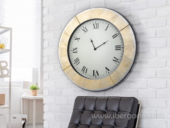 Reloj de Pared  Aurora Oro (60x60)