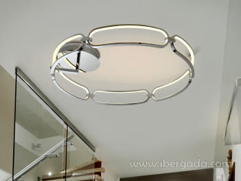 Plafon Colette Cromo (80x80)