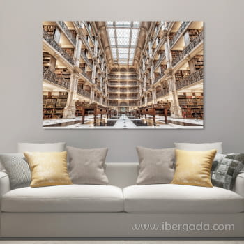 Fotografía Biblioteca (120x80)