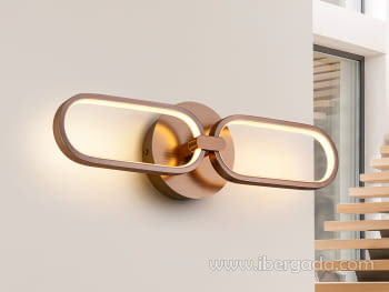 Aplique Colette Oro Rosa 2L