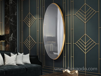 Espejo Aries Oval Oro (170x80)-1