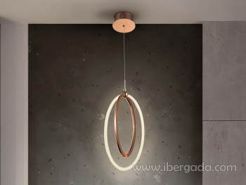Colgante Ocellis Dorada (22x22)