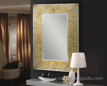 Espejo Aurora Oro (120x80)